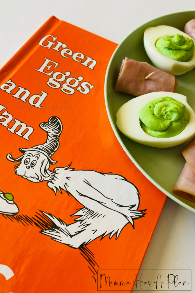 Green Eggs and Ham Snack